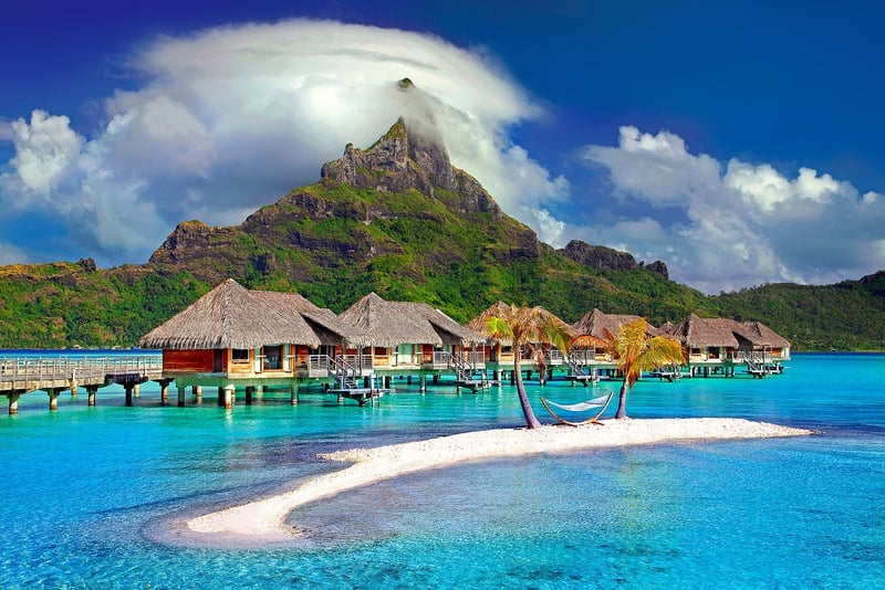 Bora Bora Beach Wedding